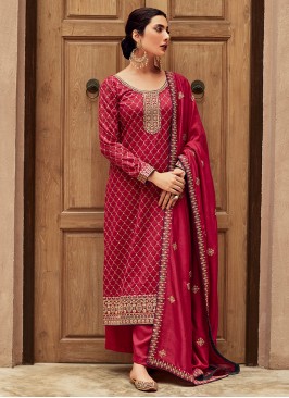 Pink Color Trendy Salwar Kameez