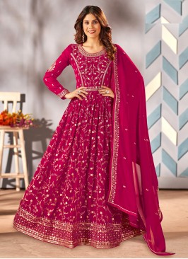 Pink Color Trendy Salwar Kameez