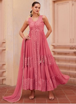 Pink Color Trendy Salwar Kameez