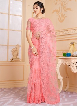 Pink Sangeet Classic Saree