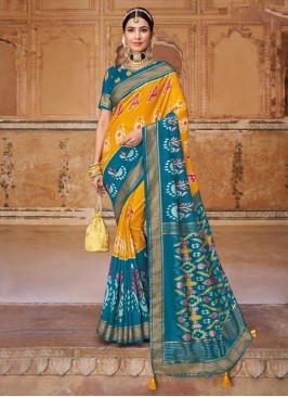 Piquant Patola Silk  Trendy Saree