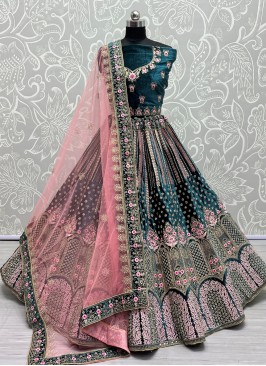 Piquant Rama Fancy Lehenga Choli