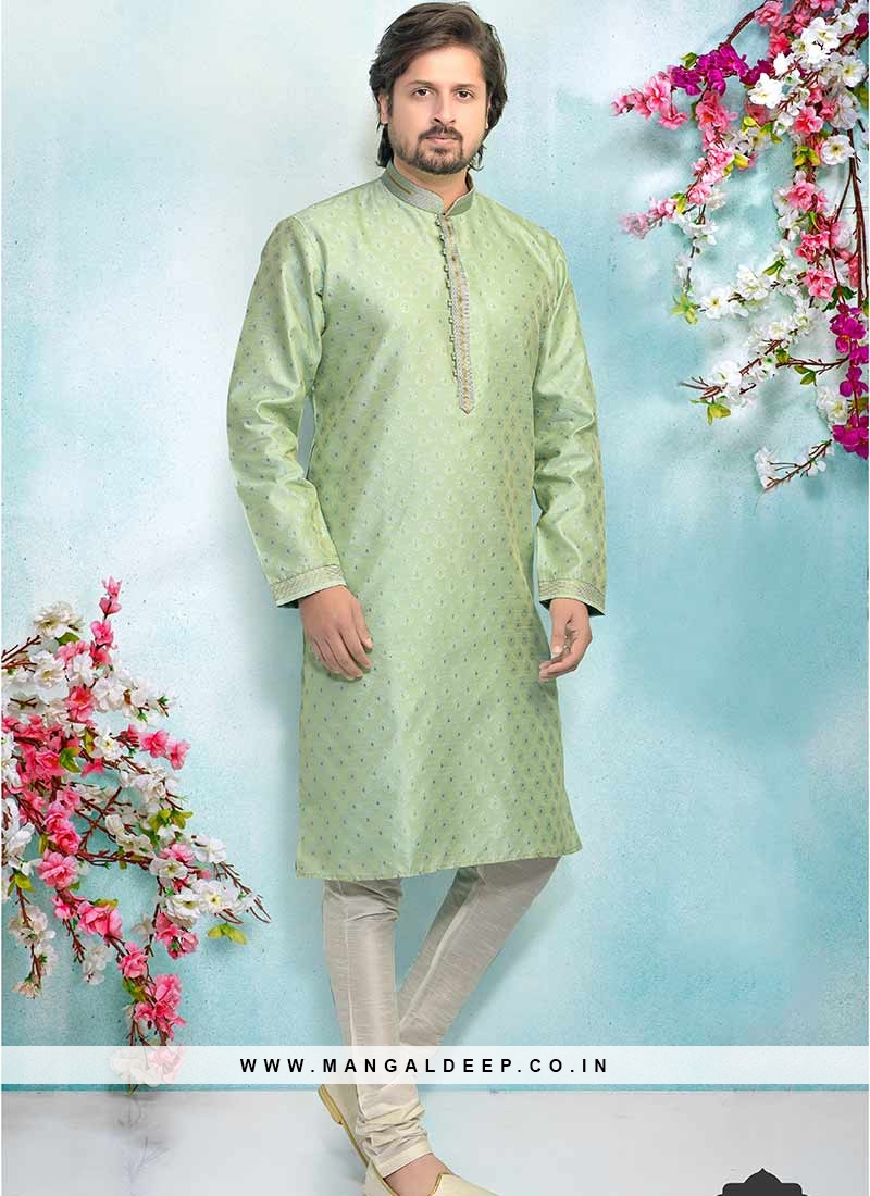 Pista green kurta 2025 pajama