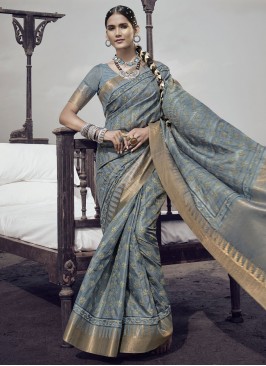 Pleasance Border Reception Saree