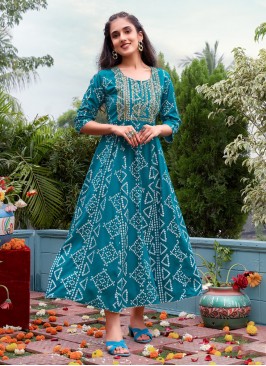 Pleasing Rayon Ceremonial Floor Length Gown