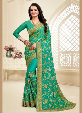 Preferable Satin Silk Festival Classic Saree