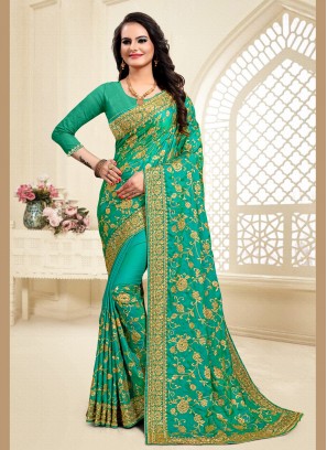 Preferable Satin Silk Festival Classic Saree