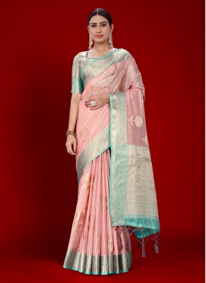 Pretty Organza Casual Trendy Saree