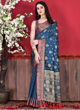 Prime Katan Silk Festival Classic Saree