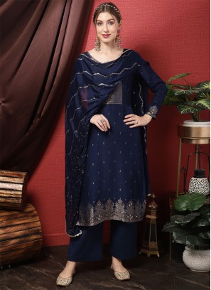 Pristine Embroidered Trendy Salwar Suit