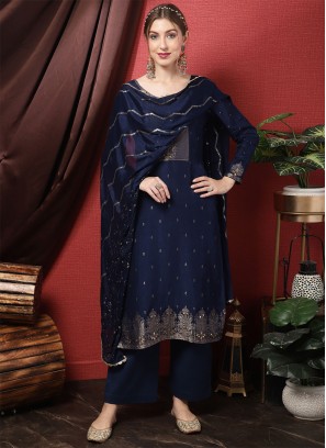 Pristine Embroidered Trendy Salwar Suit