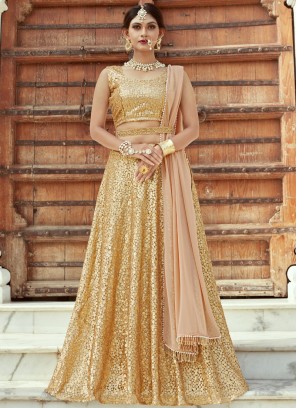 Pristine Sequins Wedding Designer Lehenga Choli