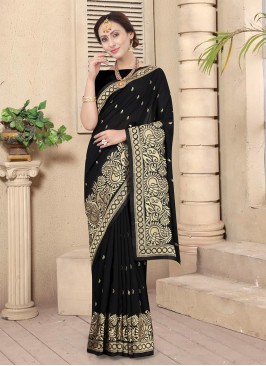 Pristine Vichitra Silk Ceremonial Classic Saree