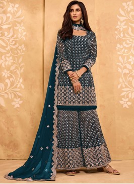 Prodigious Embroidered Festival Designer Pakistani Salwar Suit