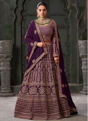 Prominent Zari Readymade Lehenga Choli
