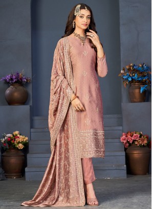 pure-dola Peach Pant Style Suit