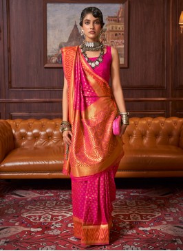Radiant Weaving Rani Contemporary Saree