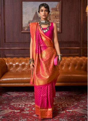 Radiant Weaving Rani Contemporary Saree