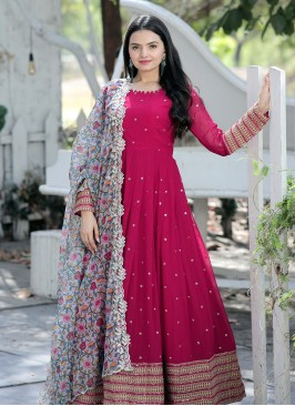 Rani Embroidered Floor Length Gown