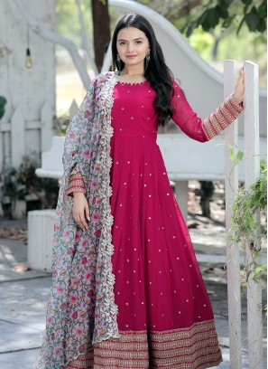 Rani Embroidered Floor Length Gown