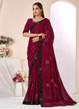 Rani Festival Contemporary Style Saree