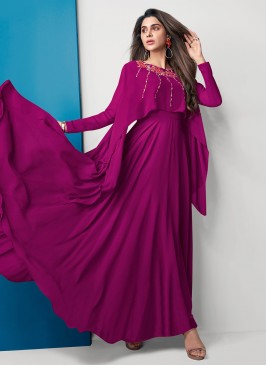 Rani Georgette Designer Gown
