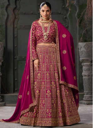 Rani Georgette Readymade Lehenga Choli