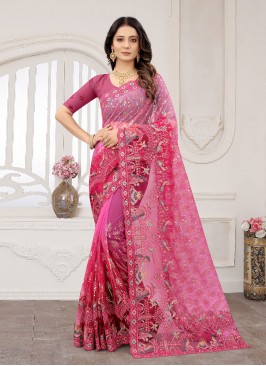 Rani Net Ceremonial Classic Designer Saree