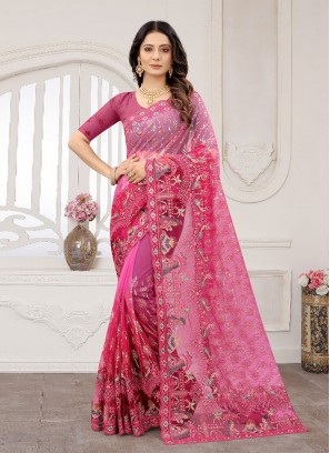 Rani Net Ceremonial Classic Designer Saree