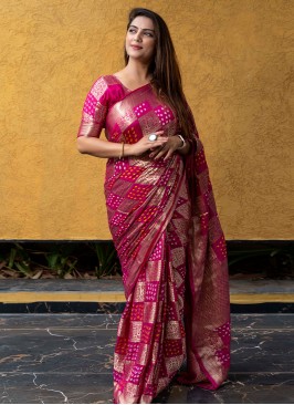 Rani Sangeet Pure Silk Trendy Saree