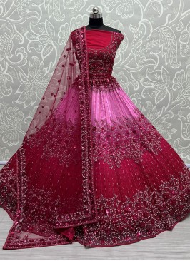 Rani Zircon Engagement Trendy Lehenga Choli