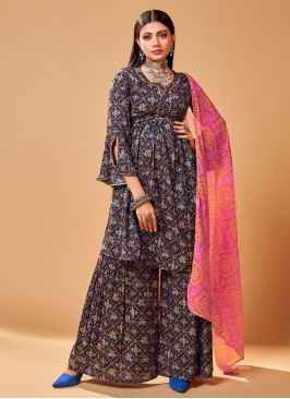 Rayon Multi Colour Printed Salwar Kameez