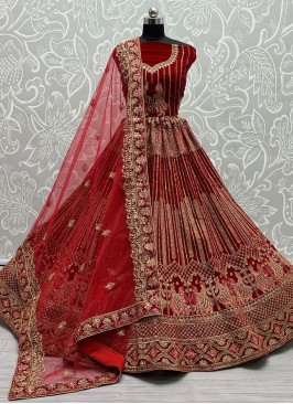 Red Color Lehenga Choli