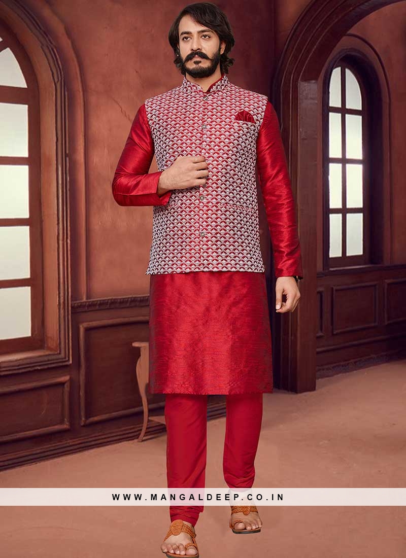 kurta with jacket pattern
