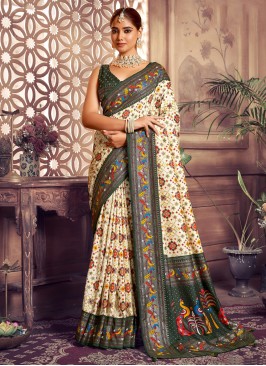 Refreshing Contemporary Saree For Ceremonial