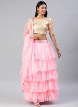 Refreshing Net Casual Lehenga Choli