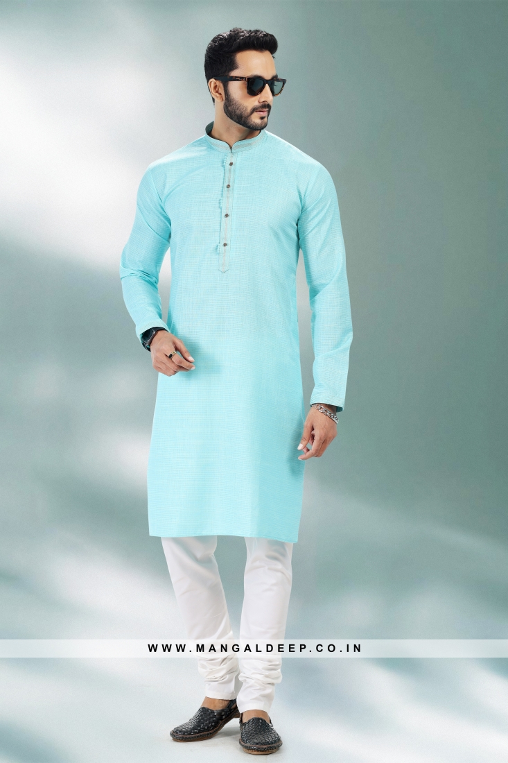 Manyavar Banglory Silk kurta pant