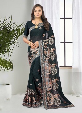 Remarkable Zari Party Trendy Saree