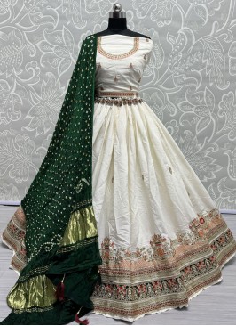 Riveting Silk Lehenga Choli