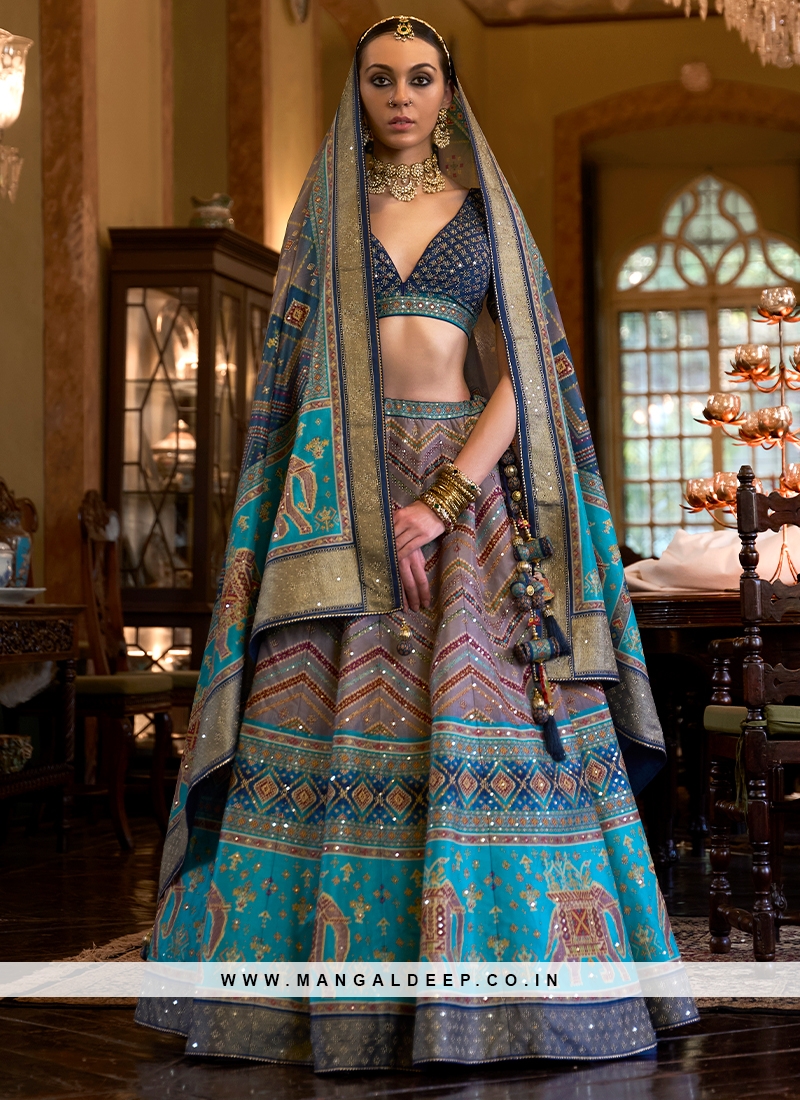 Best Silk Designer Lehenga Choli