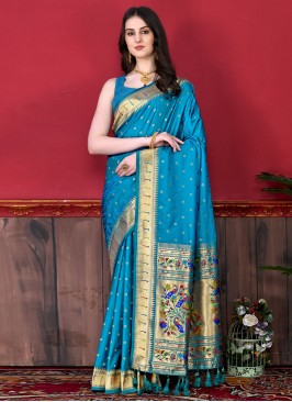 Royal Weaving Contemporary Saree