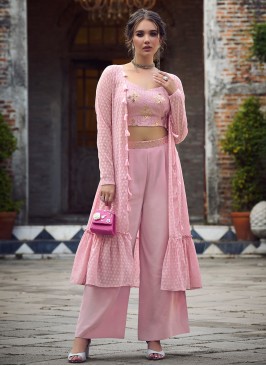 Ruritanian Embroidered Georgette Designer Salwar K