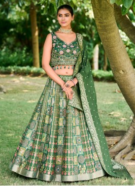 Ruritanian Handwork Readymade Lehenga Choli