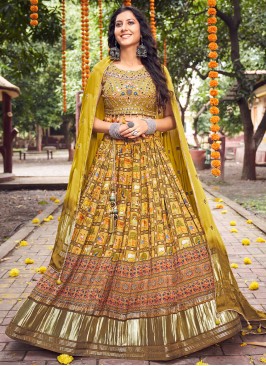 Ruritanian Multi Colour Trendy Lehenga Choli