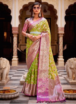 Ruritanian Silk Contemporary Saree