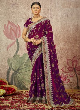 Savory Classic Saree For Party