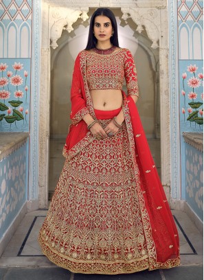 Scintillating Zari Lehenga Choli