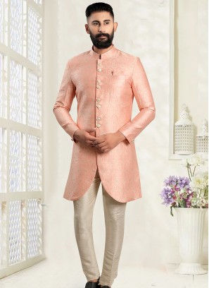 Baby Pink & Off White Fusion Elegance: Men