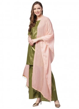 Sea Green Plain Party Readymade Anarkali Salwar Suit