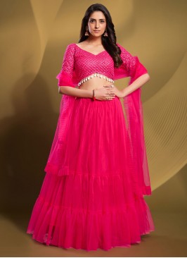 Sensational Plain Designer Lehenga Choli